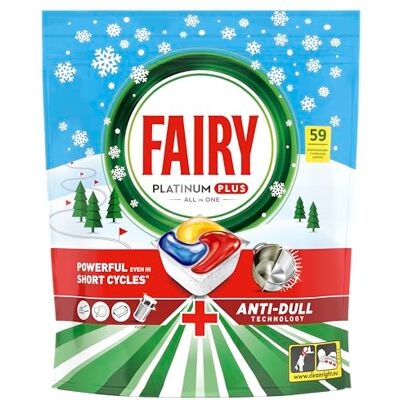 Fairy - Platinum Plus - Limón - Cápsula - Tabletas para lavavajillas Fairy - Platinum Plus - Limón - Cápsula - Tabletas para lavavajillas