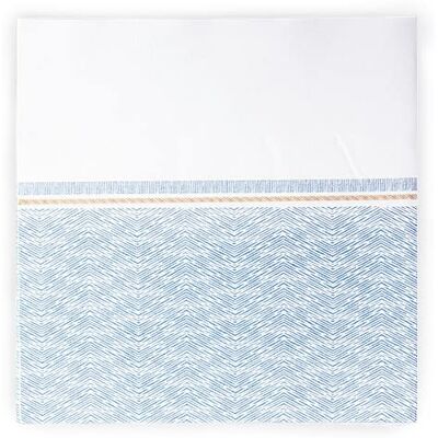 Garcia de Pou García de Pou 50 unidades Servilletas 'Like Linen Azur' 70 G/M2 40X40 Cm Blanco/Azul Spunlace Garcia de Pou García de Pou 50 unidades Servilletas 'Like Linen Azur' 70 G/M2 40X40 Cm Blanco/Azul Spunlace