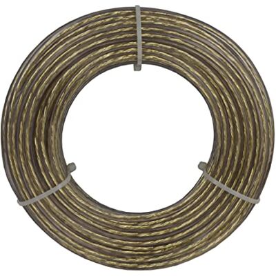 Corderie Italiane Hilo tendedero de Acero latonado Transparente, 6 mm 20 m Corderie Italiane Hilo tendedero de Acero latonado Transparente, 6 mm 20 m