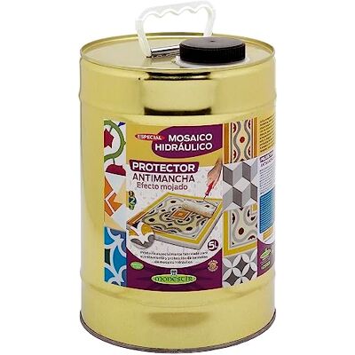 MONESTIR Protector Antimancha Efecto Mojado, Especial Mosaico Hidráulico 5 Litros MONESTIR Protector Antimancha Efecto Mojado, Especial Mosaico Hidráulico 5 Litros