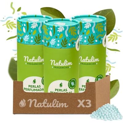 Natulim Perlas Perfumadas Perlas Aromatizantes para Ropa 90 Lavados Fragancia Duradera Bosque Aurora Sin Químicos Nocivos Apto Pieles Sensibles y todo tipo de Prendas 3 Pack Natulim Perlas Perfumadas Perlas Aromatizantes para Ropa 90 Lavados Fragancia Duradera Bosque Aurora Sin Químicos Nocivos Apto Pieles Sensibles y todo tipo de Prendas 3 Pack