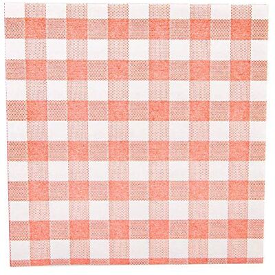 Garcia de Pou García de Pou 50 unidades Servilletas 'Like Linen Vichy' 70 G M2 40X40 Cm Rojo Spunlace Garcia de Pou García de Pou 50 unidades Servilletas 'Like Linen Vichy' 70 G M2 40X40 Cm Rojo Spunlace
