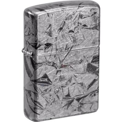 Zippo Sturmfeuerzeug Aluminum Foil, 540° Tumbled Chrome, Fusion Nachfüllbar Wiederverwendbar Windfestes Design Geschenkbox Made in USA Zippo Sturmfeuerzeug Aluminum Foil, 540° Tumbled Chrome, Fusion Nachfüllbar Wiederverwendbar Windfestes Design Geschenkbox Made in USA