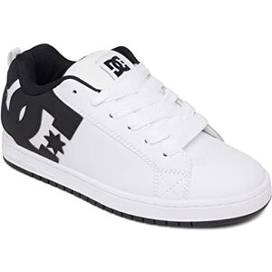 DC Shoes Court Graffik Zapatos de Piel Para Hombre Zapatillas para Hombre, White Black Black, 38 EU DC Shoes Court Graffik Zapatos de Piel Para Hombre Zapatillas para Hombre, White Black Black, 38 EU