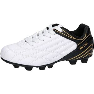 Lico Soccer Champ, Botas de fútbol, Blanco Negro Oro, 34 EU Lico Soccer Champ, Botas de fútbol, Blanco Negro Oro, 34 EU
