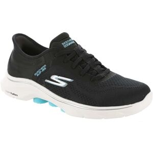 Skechers Go Walk 5 Mujer Skechers 125233/BKAQ GO WALK 7 - VALIN Zapatillas Mujer Negras/Aqua - Talla: 4.5 Skechers Go Walk 5 Mujer Skechers 125233/BKAQ GO WALK 7 - VALIN Zapatillas Mujer Negras/Aqua - Talla: 4.5