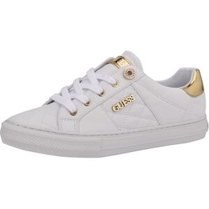 GUESS GWLOVEN, Zapatillas Mujer, White, 39 EU (8.5 US) GUESS GWLOVEN, Zapatillas Mujer, White, 39 EU (8.5 US)