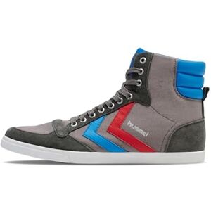hummel Slimmer Stadil High, Zapatillas altas Unisex adulto, Castlerock Ribbon Red Brilliant Blue 63 511 0528, 38 EU hummel Slimmer Stadil High, Zapatillas altas Unisex adulto, Castlerock Ribbon Red Brilliant Blue 63 511 0528, 38 EU