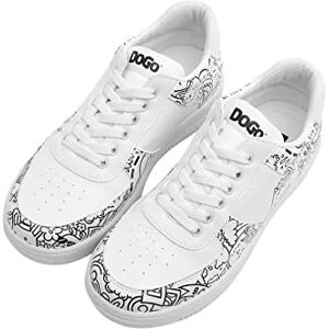 DOGO Dice Sneakers, Zapatilla de Deporte Mujer, Blanc, 36 EU DOGO Dice Sneakers, Zapatilla de Deporte Mujer, Blanc, 36 EU