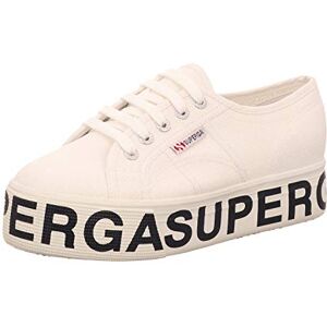 Superga 2790-Cotw Outsole Lettering, Zapatillas Mujer, Blanco, 36 EU Superga 2790-Cotw Outsole Lettering, Zapatillas Mujer, Blanco, 36 EU