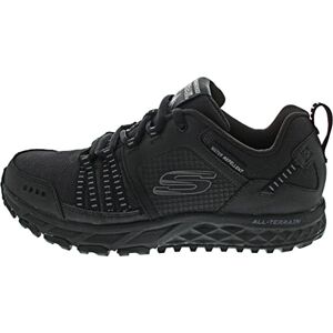 Skechers ESCAPE PLAN, Zapatillas para Hombre, Black (Black Leather/Mesh/Trim Bbk), 41 EU Skechers ESCAPE PLAN, Zapatillas para Hombre, Black (Black Leather/Mesh/Trim Bbk), 41 EU