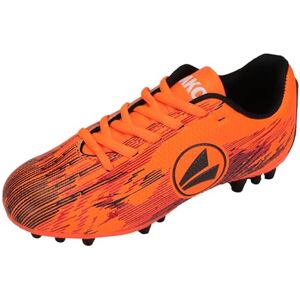 JAKO Botas de fútbol Unisex para niños J-SFG Stepover, Neon Orange Jet Black, 36 EU JAKO Botas de fútbol Unisex para niños J-SFG Stepover, Neon Orange Jet Black, 36 EU