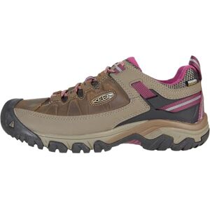 KEEN Targhee 3 Waterproof, Zapatos para Senderismo Mujer, Marrón (Weiss/Boysenberry), 37 EU KEEN Targhee 3 Waterproof, Zapatos para Senderismo Mujer, Marrón (Weiss/Boysenberry), 37 EU