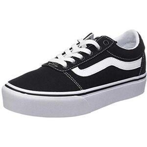 Vans Ward Platform, Zapatillas Mujer, Canvas Black White, 34.5 EU Vans Ward Platform, Zapatillas Mujer, Canvas Black White, 34.5 EU