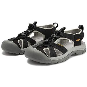 KEEN Venice H2, Sandalias de Senderismo, Mujer, Negro (Black/Neutral Grey), 36 KEEN Venice H2, Sandalias de Senderismo, Mujer, Negro (Black/Neutral Grey), 36