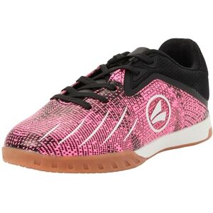 JAKO J-si Vini, Zapatillas de fútbol, Jet Black Neon Pink, 35 EU JAKO J-si Vini, Zapatillas de fútbol, Jet Black Neon Pink, 35 EU