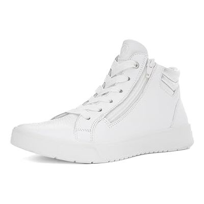 ARA ROM, Zapatillas Mujer, Blanco y Plateado, 41 EU ARA ROM, Zapatillas Mujer, Blanco y Plateado, 41 EU