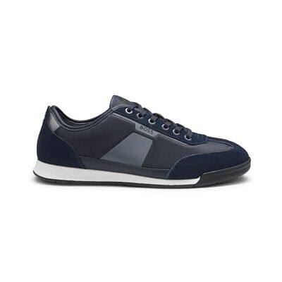 Boss Nitan_lowp_nymith 10271652 01, Entrenadores de Perfil bajo Hombre, Azul Abierto, 42 EU Boss Nitan_lowp_nymith 10271652 01, Entrenadores de Perfil bajo Hombre, Azul Abierto, 42 EU