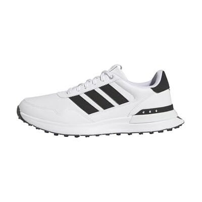 Adidas Hombre S2G 26 Leather Spikeless Golf Shoes, FTWR White/Core Black/FTWR White, 42 2/3 EU Adidas Hombre S2G 26 Leather Spikeless Golf Shoes, FTWR White/Core Black/FTWR White, 42 2/3 EU
