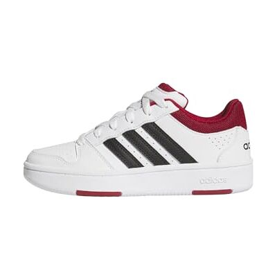 Adidas Unisex niños Hoops Classic J Shoes, FTWR White/Core Black/Team Victory Red, 36 EU Adidas Unisex niños Hoops Classic J Shoes, FTWR White/Core Black/Team Victory Red, 36 EU