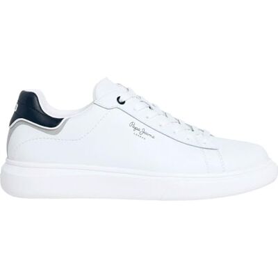 Pepe Jeans Zapatillas de Piel Eaton One Blanco Pepe Jeans Zapatillas de Piel Eaton One Blanco