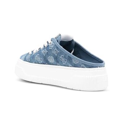 GUESS Nudge Zapatillas Vulcan. Low SNEAKERMujer, Turquesa, 38 EU GUESS Nudge Zapatillas Vulcan. Low SNEAKERMujer, Turquesa, 38 EU