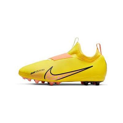 Nike Little/Big Kids' Artificial-Grass Soccer Cleats Jr. Zoom Mercurial Vapor 15 Academy AG, Yellow Strike/Sunset Glow-Volt Ice, , 36.5 EU Nike Little/Big Kids' Artificial-Grass Soccer Cleats Jr. Zoom Mercurial Vapor 15 Academy AG, Yellow Strike/Sunset Glow-Volt Ice, , 36.5 EU