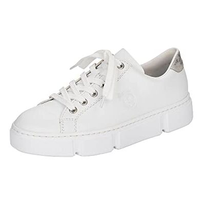 Rieker Tenis N59w1 para Mujer, White, 37 EU Rieker Tenis N59w1 para Mujer, White, 37 EU