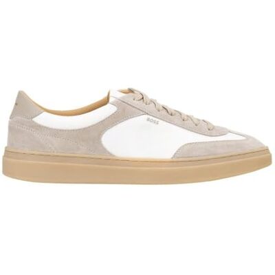 Boss Hombre Kieran_Tenn_sdnyn 10280067 01 Tenis Trainers, Beige Mediano., 46 EU Boss Hombre Kieran_Tenn_sdnyn 10280067 01 Tenis Trainers, Beige Mediano., 46 EU