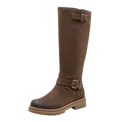 MARCO TOZZI , Botas de Moda Mujer, Cafe Nubuck, 37 EU MARCO TOZZI , Botas de Moda Mujer, Cafe Nubuck, 37 EU