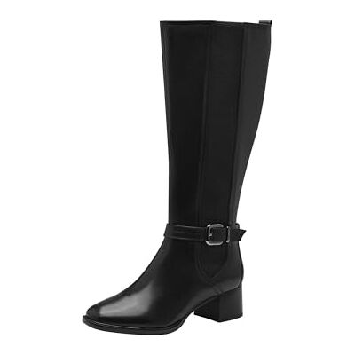 Tamaris Comfort Bottes À Talons Longs pour Femme, Botas a la Altura de Rodilla Mujer, Negro, 37 EU Ancho Tamaris Comfort Bottes À Talons Longs pour Femme, Botas a la Altura de Rodilla Mujer, Negro, 37 EU Ancho