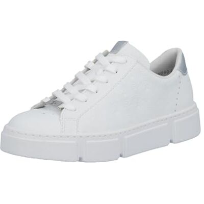 Rieker Zapatillas para Mujer N5904, Blanco, 37 EU Rieker Zapatillas para Mujer N5904, Blanco, 37 EU