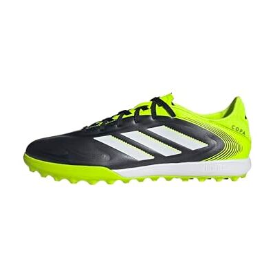 Adidas Unisex Adulto Copa Pure III League Turf Football Boots, Core Black/Cloud White/Lucid Lemon, 40 2/3 EU Adidas Unisex Adulto Copa Pure III League Turf Football Boots, Core Black/Cloud White/Lucid Lemon, 40 2/3 EU