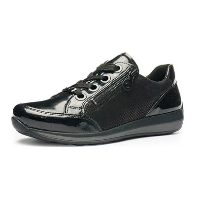 ARA Zapatillas Osaka HIGHSOFT p Mujer, Color Negro, Talla 41 EU Amplia, Negro, 41 EU Weit ARA Zapatillas Osaka HIGHSOFT p Mujer, Color Negro, Talla 41 EU Amplia, Negro, 41 EU Weit