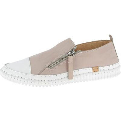 Andrea Conti Damen Low Top Sneaker, Zapatillas Mujer, Plateado, 39 EU Andrea Conti Damen Low Top Sneaker, Zapatillas Mujer, Plateado, 39 EU