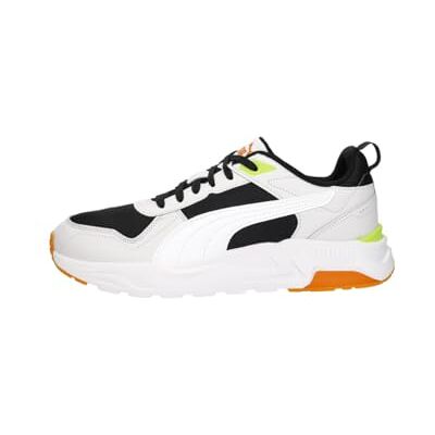 PUMA Tenis Unisex Trinity 2 Lt., Negro White Feather Gray Vermillion, 43 EU PUMA Tenis Unisex Trinity 2 Lt., Negro White Feather Gray Vermillion, 43 EU
