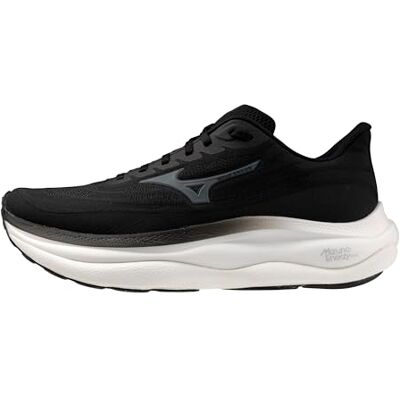 Mizuno Wave Sky 9 Mens, Zapatillas para Correr Hombre, Negro-Gris metálico, 42.5 EU Mizuno Wave Sky 9 Mens, Zapatillas para Correr Hombre, Negro-Gris metálico, 42.5 EU