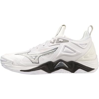 Mizuno Wave Momentum 3 Tenis de Voleibol para Hombre, Blanco/Negro, 40.5 EU Mizuno Wave Momentum 3 Tenis de Voleibol para Hombre, Blanco/Negro, 40.5 EU