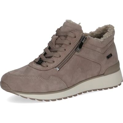 CAPRICE Botas de moda para mujer, ante topo, talla 37 EU, Color pardo., 37 EU CAPRICE Botas de moda para mujer, ante topo, talla 37 EU, Color pardo., 37 EU
