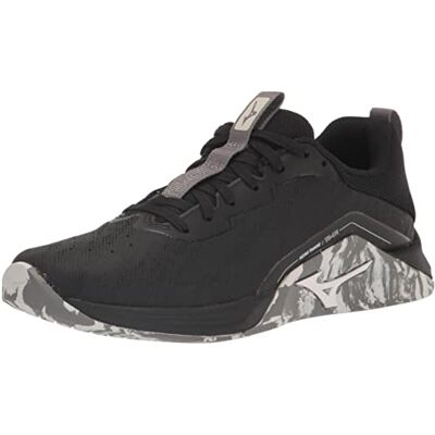 Mizuno Ts-01 Cross Trainer para Hombre, Negro/Blanco, 44.5 EU Mizuno Ts-01 Cross Trainer para Hombre, Negro/Blanco, 44.5 EU
