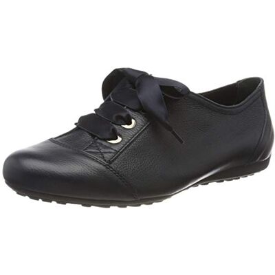 Semler Modelo 37 - Zapatillas de cuero azul para mujer Semler Modelo 37 - Zapatillas de cuero azul para mujer