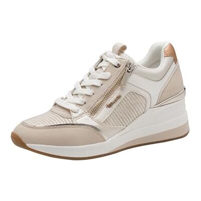 Tamaris Zapatillas Bajas para Mujer , Color Beige Comb, 40 EU Tamaris Zapatillas Bajas para Mujer , Color Beige Comb, 40 EU