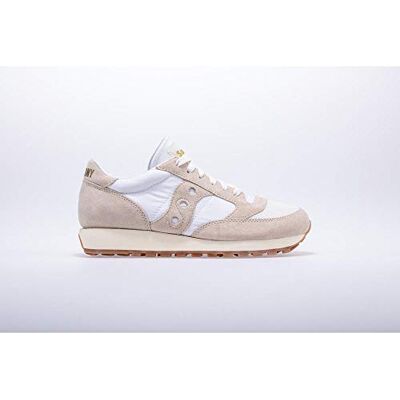 Saucony Jazz Original Vintage, Scarpe da ginnastica Donna, Beige Marshmallow, 44.5 EU Saucony Jazz Original Vintage, Scarpe da ginnastica Donna, Beige Marshmallow, 44.5 EU
