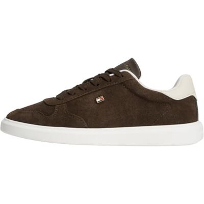 Tommy Hilfiger TH Icon Court Light Suede Fw0fw09593 Parte Superior bajaMujer Tommy Hilfiger TH Icon Court Light Suede Fw0fw09593 Parte Superior bajaMujer