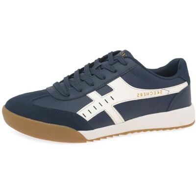 SKECHERS ZINGER-MANZANILLA TOTALE - Zapatos casuales de cuero y ante para hombre SKECHERS ZINGER-MANZANILLA TOTALE - Zapatos casuales de cuero y ante para hombre