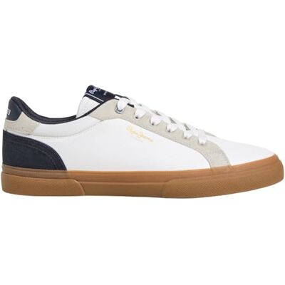 Pepe Jeans Kenton City M, Sneak Hombre, Blanco Roto, 39 EU Pepe Jeans Kenton City M, Sneak Hombre, Blanco Roto, 39 EU