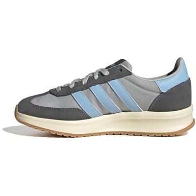 Adidas Mujer Run 70S 2.0 Shoes, Grey Two/Glow Blue/Grey Five, 40 2/3 EU Adidas Mujer Run 70S 2.0 Shoes, Grey Two/Glow Blue/Grey Five, 40 2/3 EU