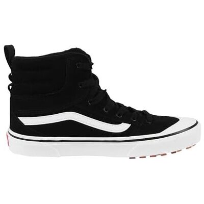 Vans Ashwood Hi guard Tenis deportivos para niños, color negro y blanco, talla 2.5, negro y blanco, 34 EU Vans Ashwood Hi guard Tenis deportivos para niños, color negro y blanco, talla 2.5, negro y blanco, 34 EU