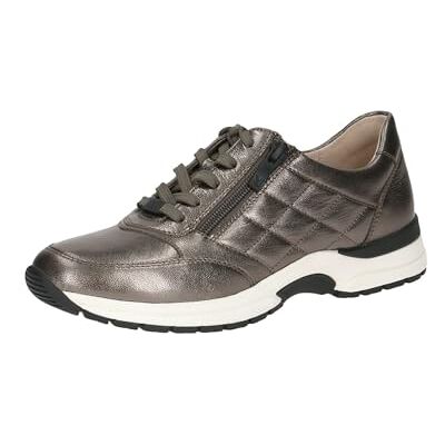 CAPRICE Zapatillas Bajas para Mujer , Piombo Metal, 37 EU CAPRICE Zapatillas Bajas para Mujer , Piombo Metal, 37 EU