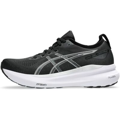 ASICS Zapatillas de Correr Gel-Kayano 31 para Mujer, Negro, Plateado, 35.5 EU ASICS Zapatillas de Correr Gel-Kayano 31 para Mujer, Negro, Plateado, 35.5 EU